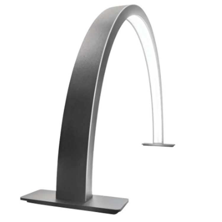 22-palcový stôl polmesačný lampa pre kozmetické osvetlenie salón