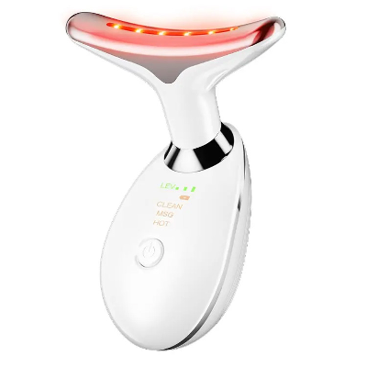 7 Massager na farebné ľahké krk Massager Nástroj na starostlivosť o pleť