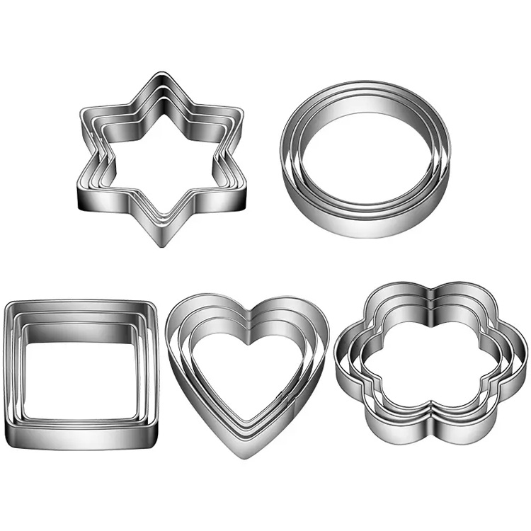 Cookie Cutters Tvary pečenia súpravy sušienky cookie Cutters