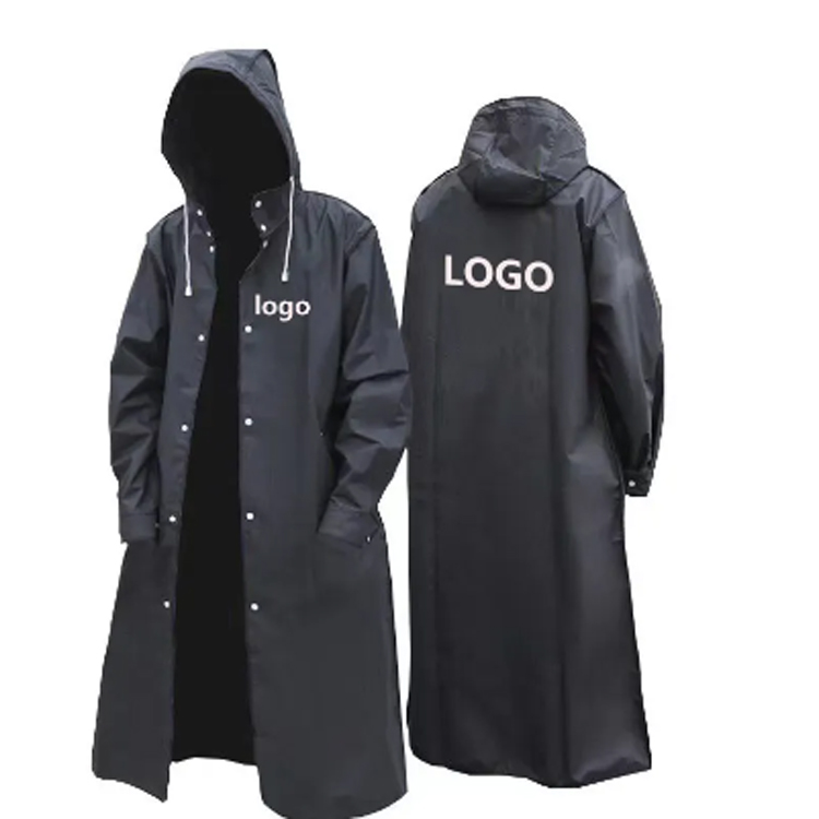 Vlastné logo Ženy Muži opakovane použiteľné s kapucňou Outdoor Pruppoňu