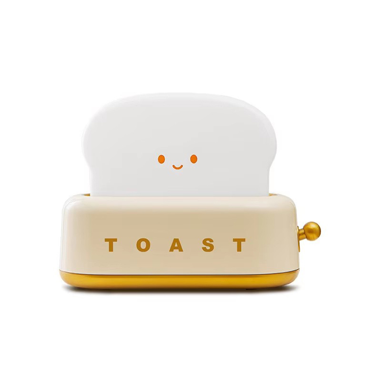 Roztomilé nočné LED svetlo do detskej izbičky na toasty