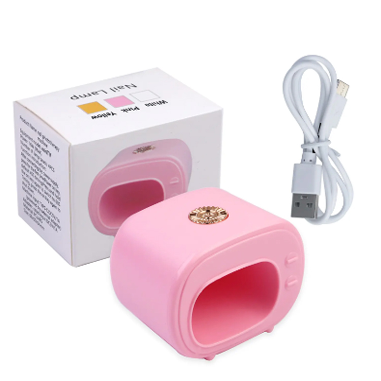 Priamy predaj mini-UV na nechty prenosnej ručnej terapeutickej žiarovky USB