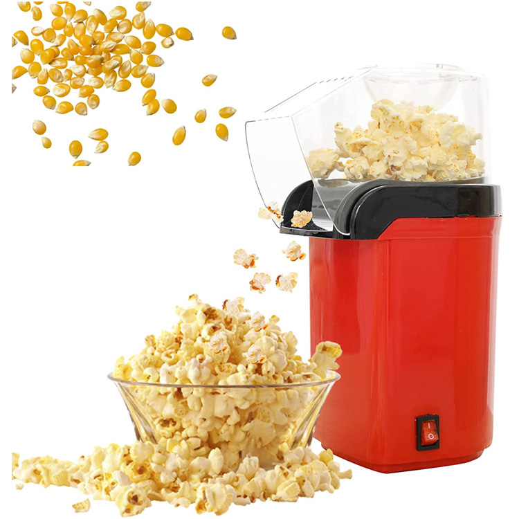 Elektrický rýchly horúcovzdušný stroj na popcorn popcorn