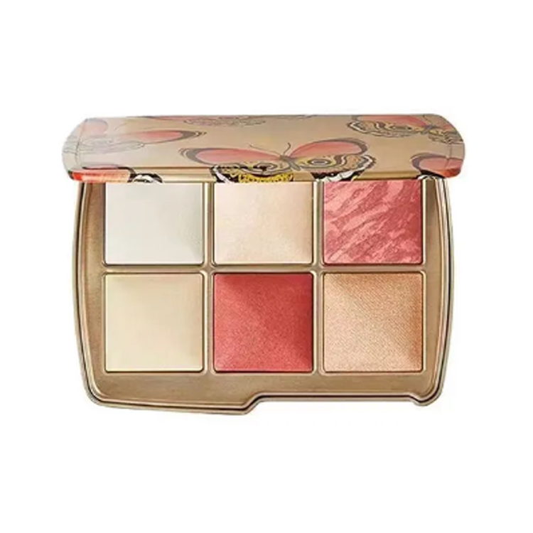 Make -up 6 farieb nepremokavé vysoké pigmentové očné tiene palety