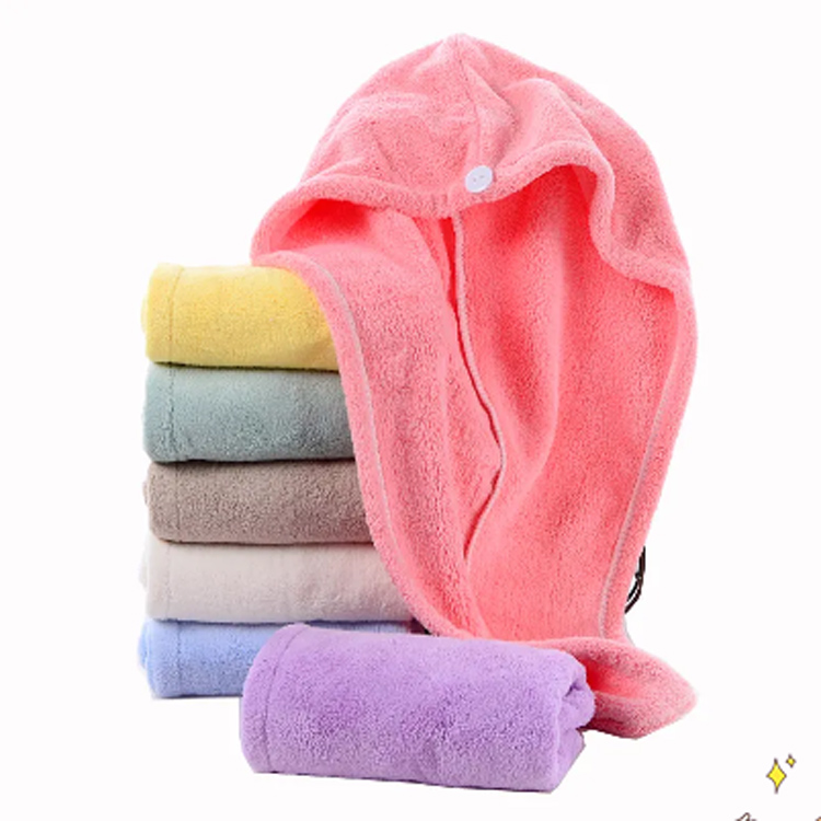 Mikrovlákno pre ženy mäkké salón sušičky na vlasy Turban