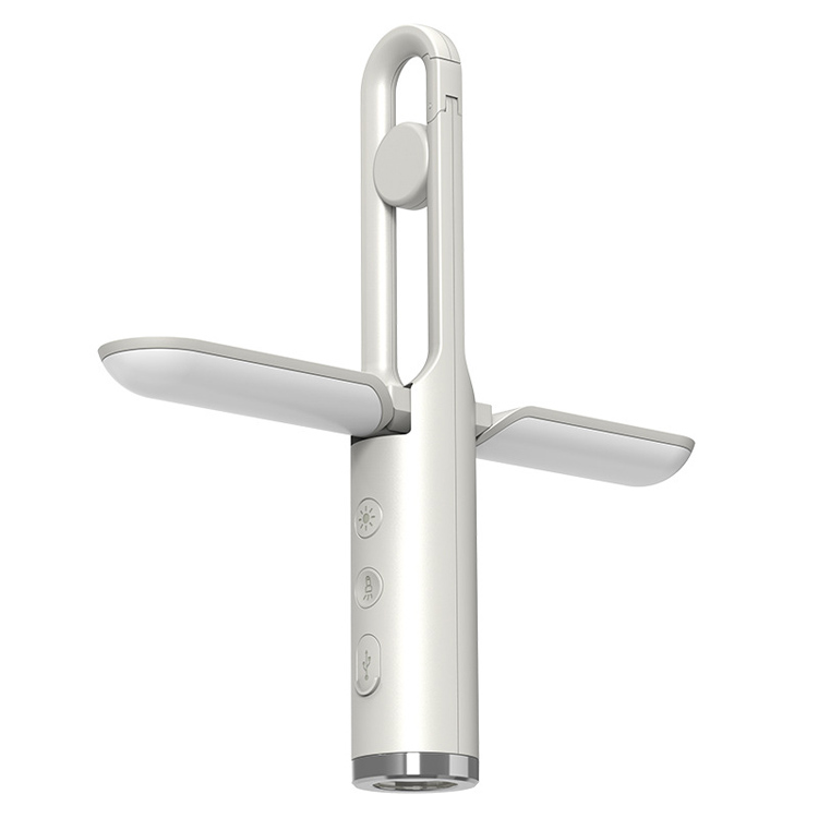 Multifunkčná vodotesná kempingová lampa USB nabíjateľná