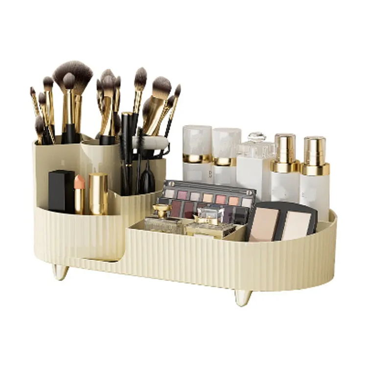 Nový make -up organizátor kefový úložný priestor kozmetický úložný box