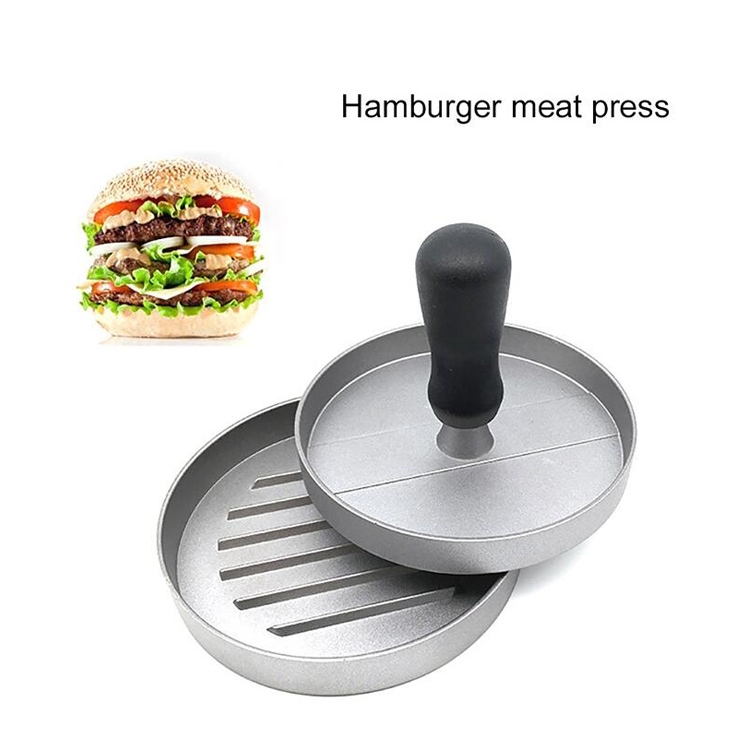 Nelepivý hamburger lis na výrobu mäsových placiek