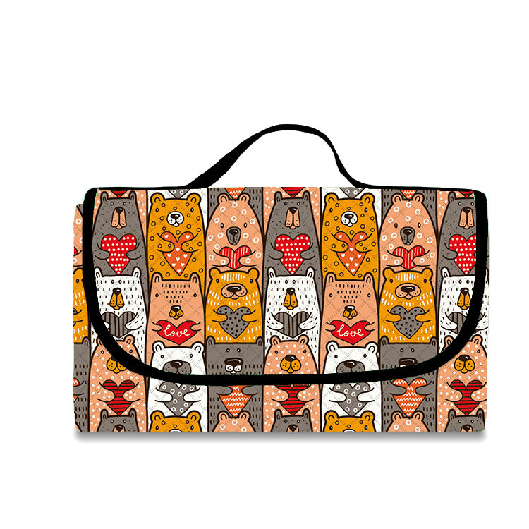 Piknikový koberec Roll up Prenosná vonkajšia kempingová podložka na piknik