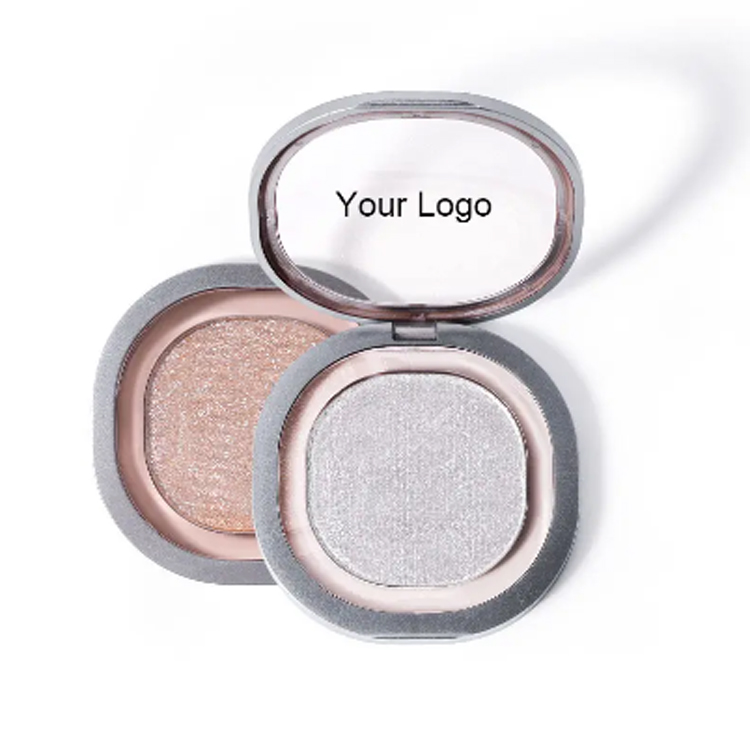 Single Glow Face Highlighter bez krutosti trblietania očných tieňov