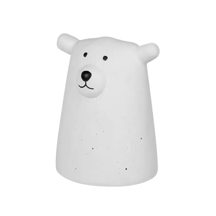 Veľkoobchodné osvetlenie obývacej izby Keramická stolová lampa Bear