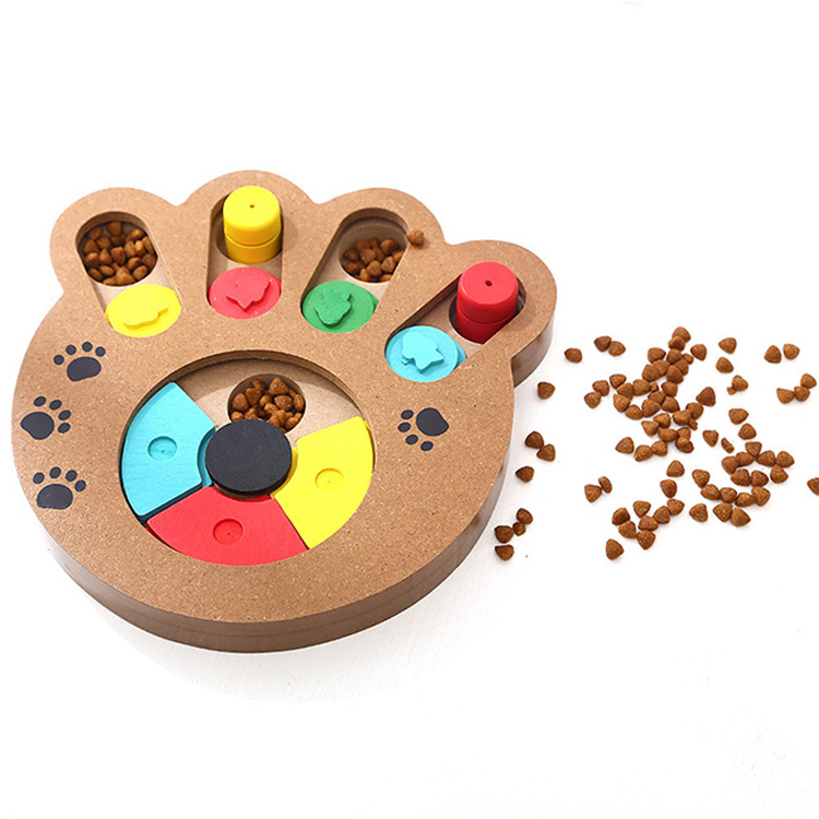 Drevené psie krmivo Treat Pet IQ Training Puzzle Toys